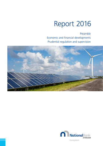 Thumbnail Banque nationale de Belgique Annual Report 2016