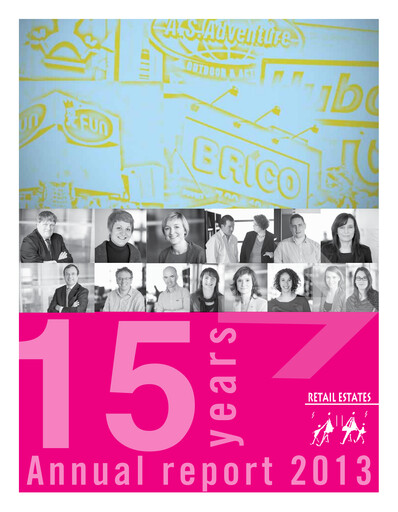 Thumbnail Retail Estates NV Annual Report 2013