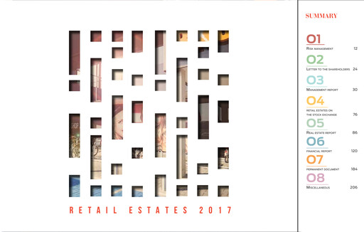 Thumbnail Retail Estates NV Annual Report 2016-2017