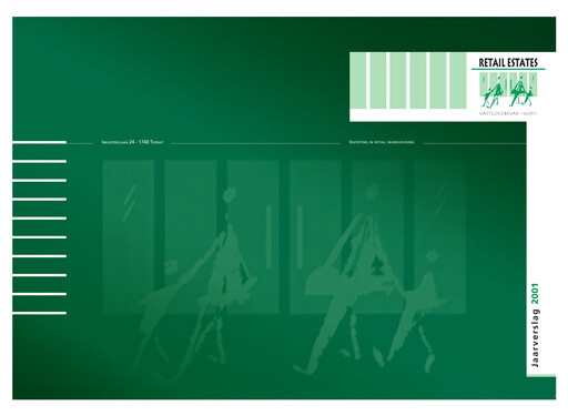 Thumbnail Retail Estates NV Annual Report 2001