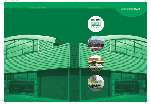 Thumbnail Retail Estates NV Annual Report 2002