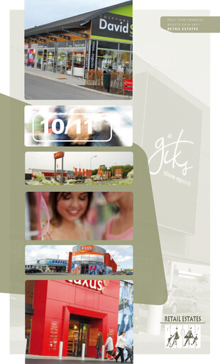 Thumbnail Retail Estates NV Half-year Report 2010-2011-h1