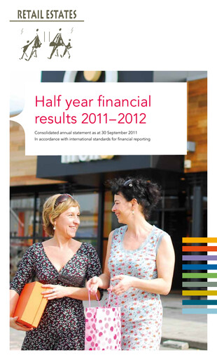 Thumbnail Retail Estates NV Half-year Report 2011-2012-h1