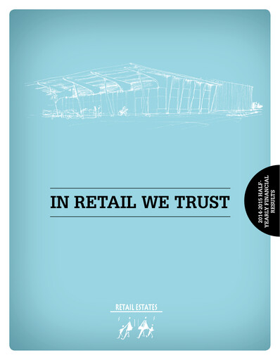 Thumbnail Retail Estates NV Half-year Report 2014-2015-h1