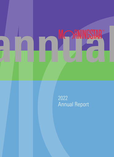 Thumbnail Morningstar
 Annual Report 2022