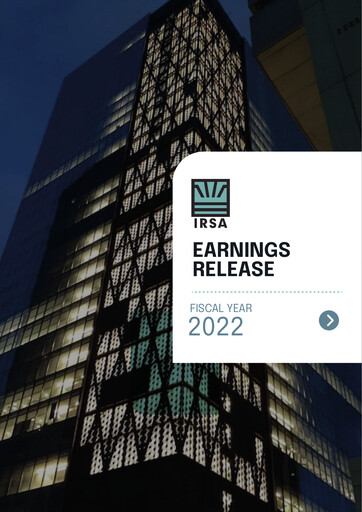 Thumbnail IRSA Inversiones y Representaciones Financial Report 2022