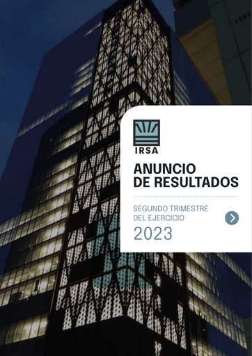 Thumbnail IRSA Inversiones y Representaciones Quarterly Report 2023-q2