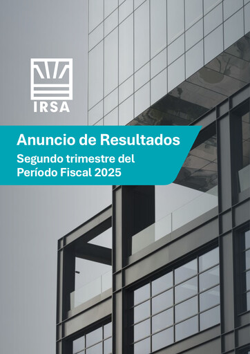 Thumbnail IRSA Inversiones y Representaciones Quarterly Report 2025-q2