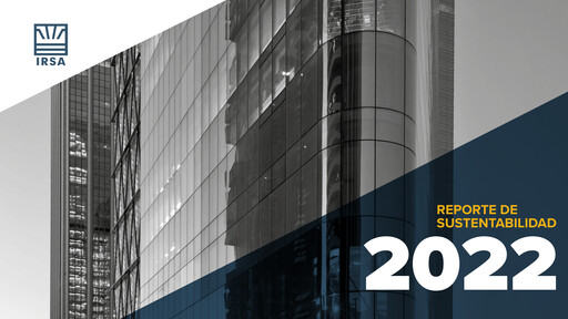 Thumbnail IRSA Inversiones y Representaciones Sustainability Report 2022