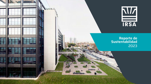 Thumbnail IRSA Inversiones y Representaciones Sustainability Report 2023
