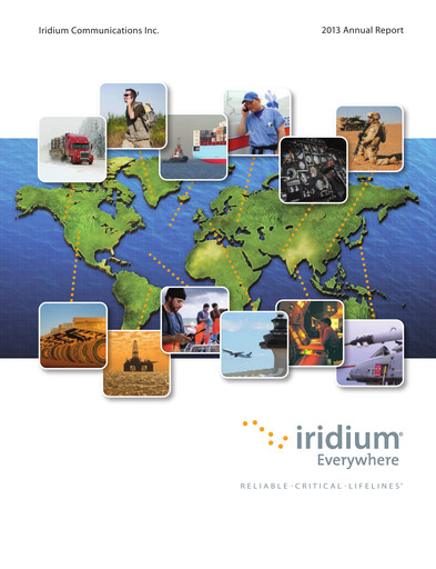 Vorschaubild Iridium Communications Jahresbericht 2013
