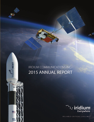 Vorschaubild Iridium Communications Jahresbericht 2015