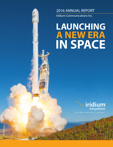 Vorschaubild Iridium Communications Jahresbericht 2016