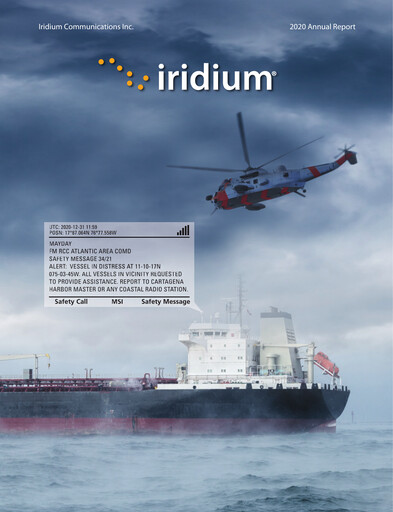 Vorschaubild Iridium Communications Jahresbericht 2020