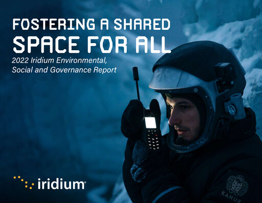 Vorschaubild Iridium Communications ESG-Bericht 2022
