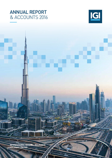 Thumbnail International General Insurance Annual Report 2016