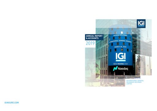 Thumbnail International General Insurance Annual Report 2019