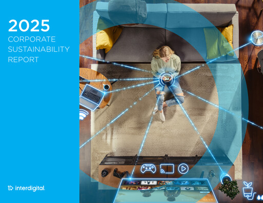 Thumbnail InterDigital
 Sustainability Report 2024