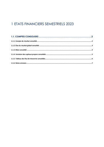 Thumbnail Nexans Financial Statement 2023-h1