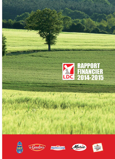 Vorschaubild L.D.C. S.A. Finanzbericht 2014-2015