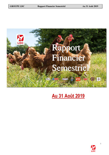 Vorschaubild L.D.C. S.A. Halbjahresbericht 2019-2020