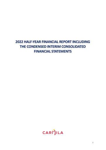 Thumbnail Carmila Half-year Report 2022-h1