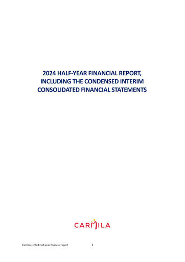 Thumbnail Carmila Half-year Report 2024-h1