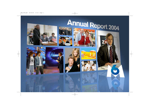 Thumbnail Métropole Télévision (Groupe M6) Annual Report 2004