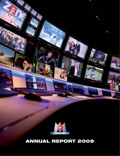 Thumbnail Métropole Télévision (Groupe M6) Annual Report 2009
