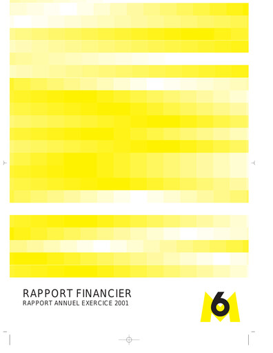 Thumbnail Métropole Télévision (Groupe M6) Annual Report 2001