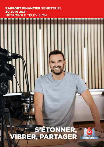 Miniature Métropole Télévision (Groupe M6) Rapport financier 2021-h1