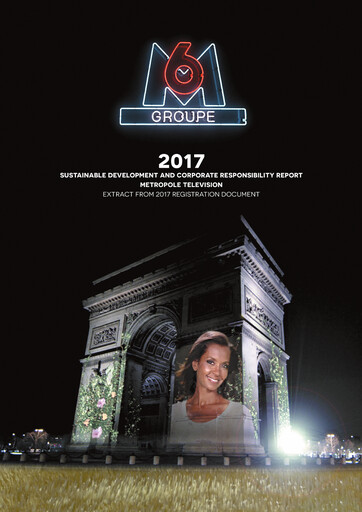 Miniature Métropole Télévision (Groupe M6) Rapport de durabilité 2017