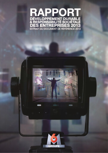 Miniature Métropole Télévision (Groupe M6) Rapport de durabilité 2013