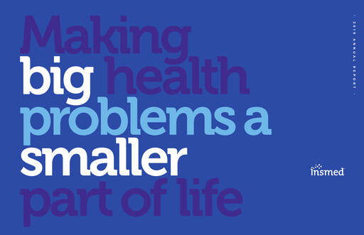 Thumbnail Insmed Annual Report 2019