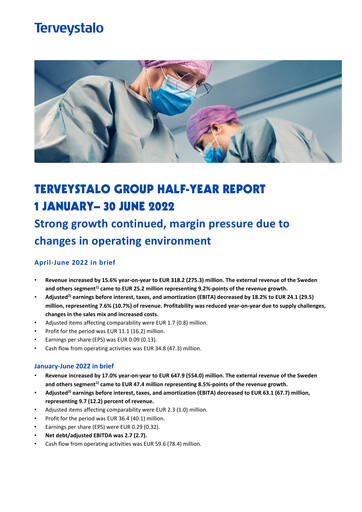 Thumbnail Terveystalo Half-year Report 2022-h1