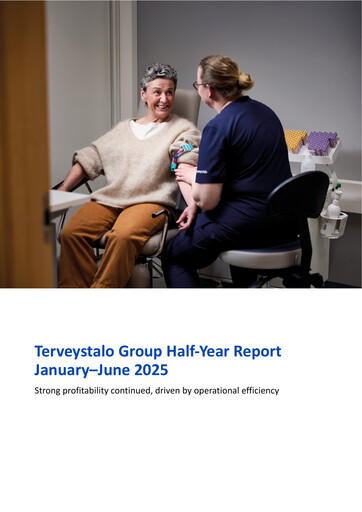Thumbnail Terveystalo Half-year Report 2025-h1