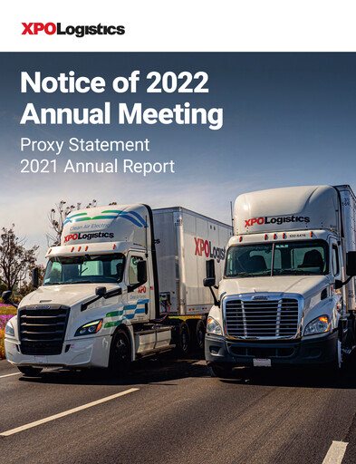 Thumbnail XPO Logistics Annual Report 2021