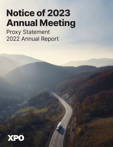 Thumbnail XPO Logistics Annual Report 2022