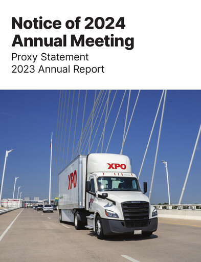 Thumbnail XPO Logistics Annual Report 2023