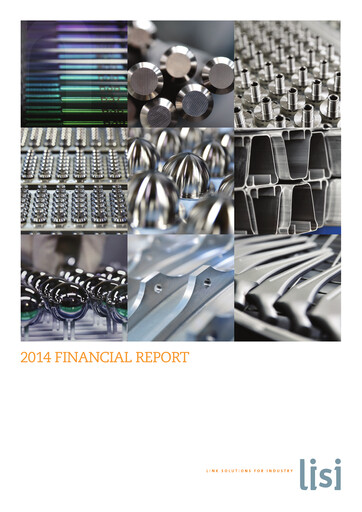 Thumbnail Lisi S.A. Financial Report 2014