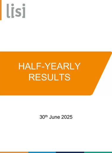 Thumbnail Lisi S.A. Half-year Report 2025