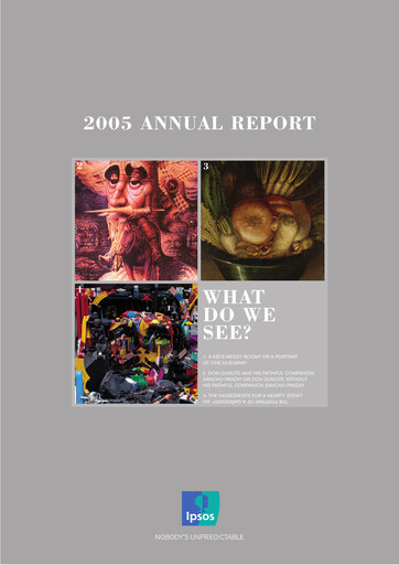 Thumbnail Ipsos Annual Report 2005