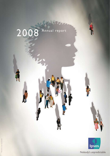 Thumbnail Ipsos Annual Report 2008