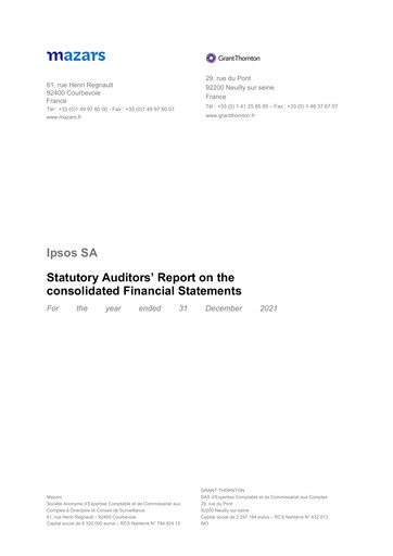Thumbnail Ipsos Financial Statement 2021