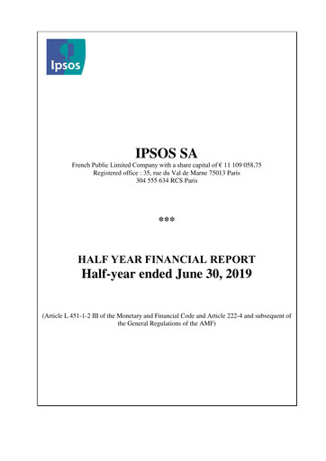 Thumbnail Ipsos Half-year Report 2019-h1