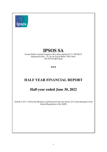 Thumbnail Ipsos Half-year Report 2022-h1