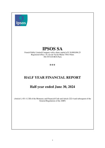 Thumbnail Ipsos Half-year Report 2024-h1