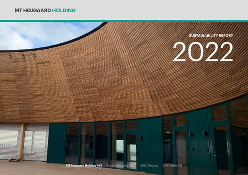 Thumbnail MT Højgaard Holding Sustainability Report 2022
