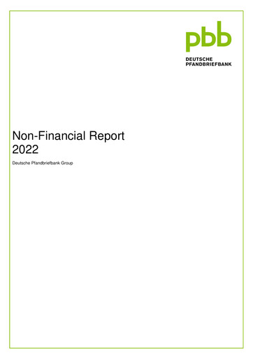 Thumbnail Deutsche Pfandbriefbank ESG Report 2022