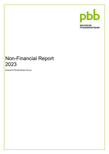 Thumbnail Deutsche Pfandbriefbank ESG Report 2023